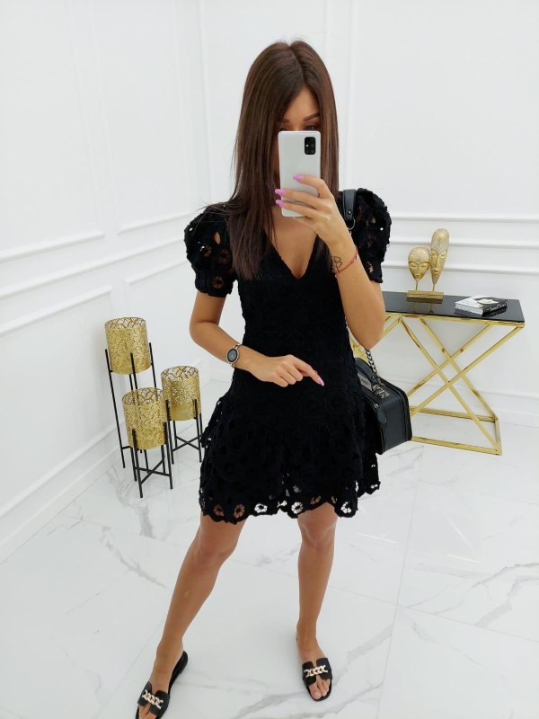 Šaty Envy VR5365-6 Black - Vittoria Ventini - Dámské oblečení šaty
