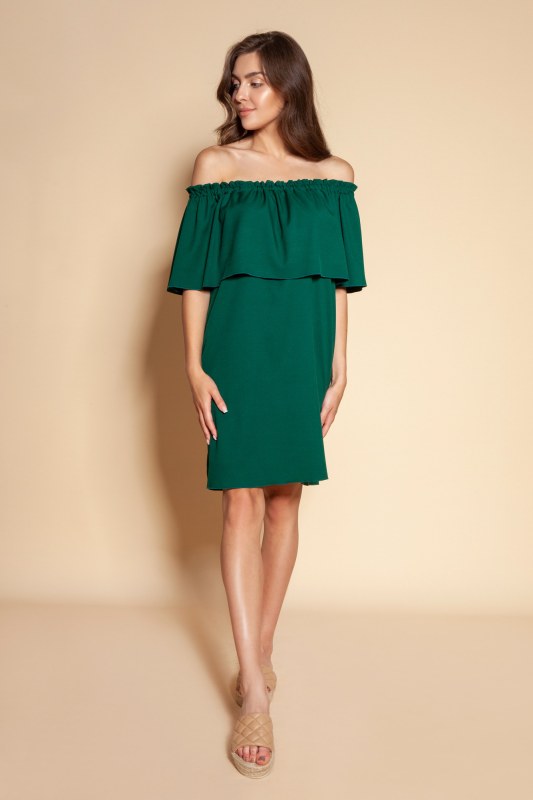 Lanti Dress Suk201 Green - Dámské oblečení šaty