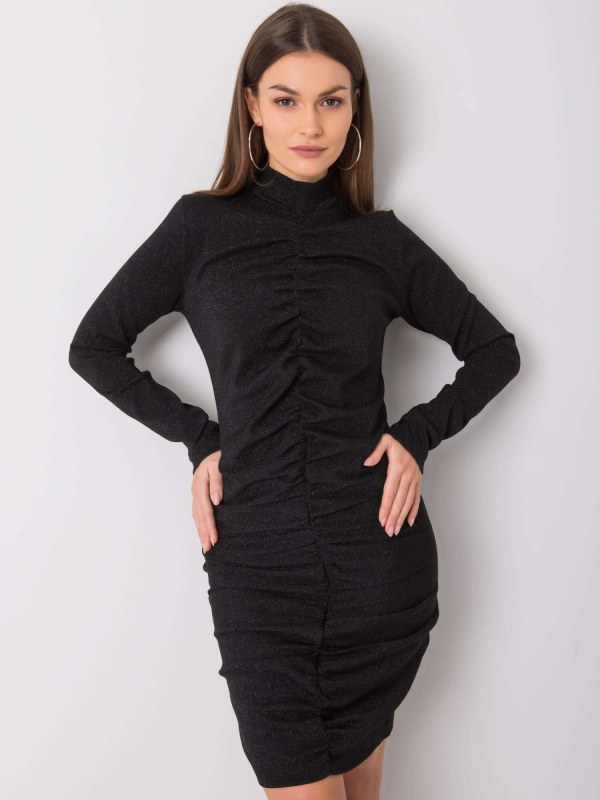 Černé šaty od Luize RUE PARIS - šaty