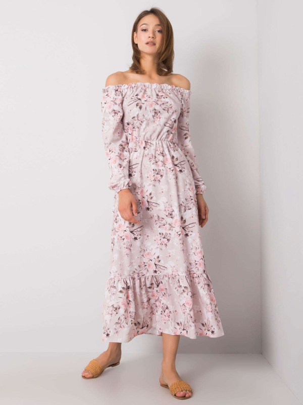 Špinavé růžové španělské šaty od Adaline RUE PARIS - Dámské oblečení šaty