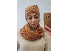 Dámská souprava s&nbsp;fleecem Tessa K315 light khaki+mustard
