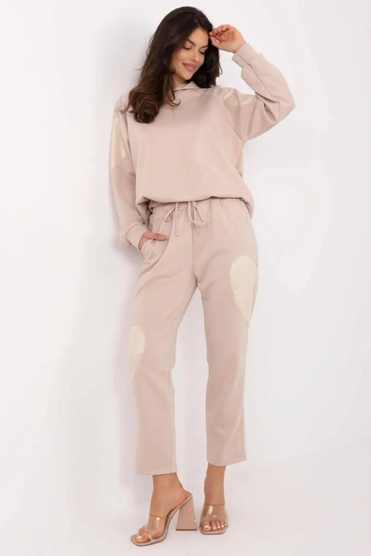 Tepláková souprava s kapucí model 209204 Italy Moda