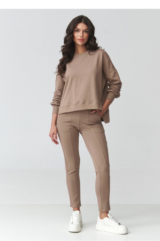 Tepláková souprava oversize model 226803 Makadamia