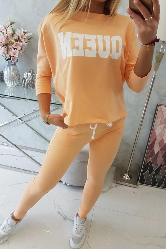 Sada s potiskem Queen peach