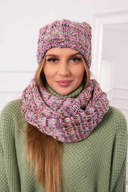 Dámská fleecová souprava 4 Seasons K263 růžová - Dámské oblečení soupravy a&nbsp;komplety