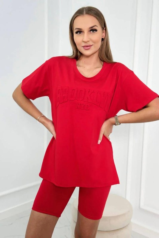 Brooklyn set červený