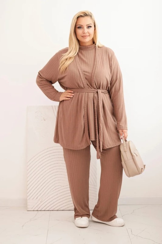 Dámský komplet Plus Size 3-dílný fango