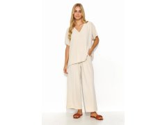 Dámský komplet M831 béžový - Makadamia