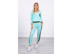 Mátová sada s&nbsp;leopardím potiskem