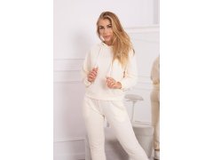 Tepláková souprava s&nbsp;kapucí ecru 6120587