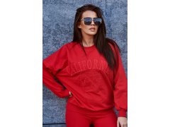 Bavlněná souprava California červený