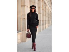 Sukně SPO043 černá - Roco Fashion