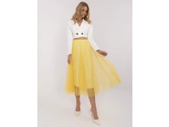 Dámská sukně DHJ SD 19568.13X žlutá - FPrice