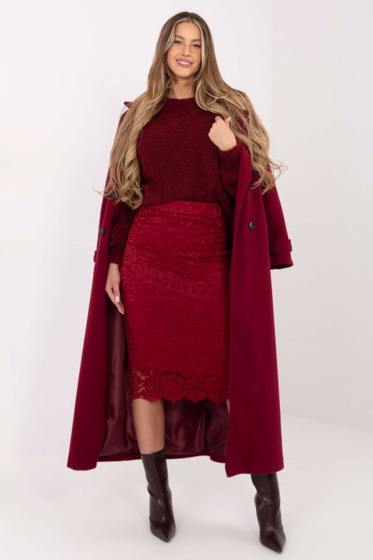 Sukně s krajkou model 221998 Italy Moda