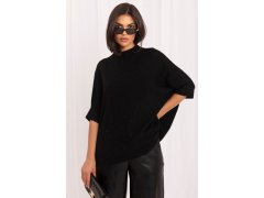 Svetr s krátkým rukávem oversize model 231502 Italy Moda