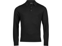 Tee Jays TJ 6002 Polo pletený svetr 18.6002 pine