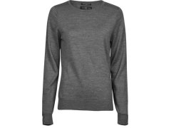 Tee Jays TJ 6006 Dámský svetr 18.6006 grey melange