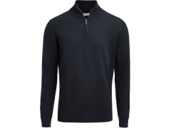 James Harvest Ashland Halfzip Unisex svetr s&nbsp;1/4 zipem 62.2515 navy