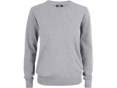 Cutter & Buck Oakville Women Dámský pletený svetr 68.5417 grey melange