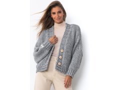 Fobya Cardigan F1501 Grey