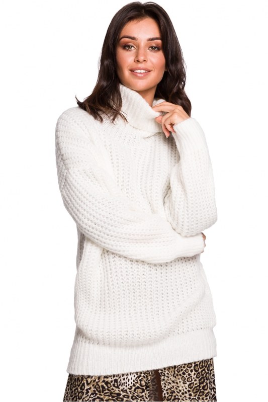 Dámský dlouhý svetr BK030 - BEwear - Dámské oblečení svetry