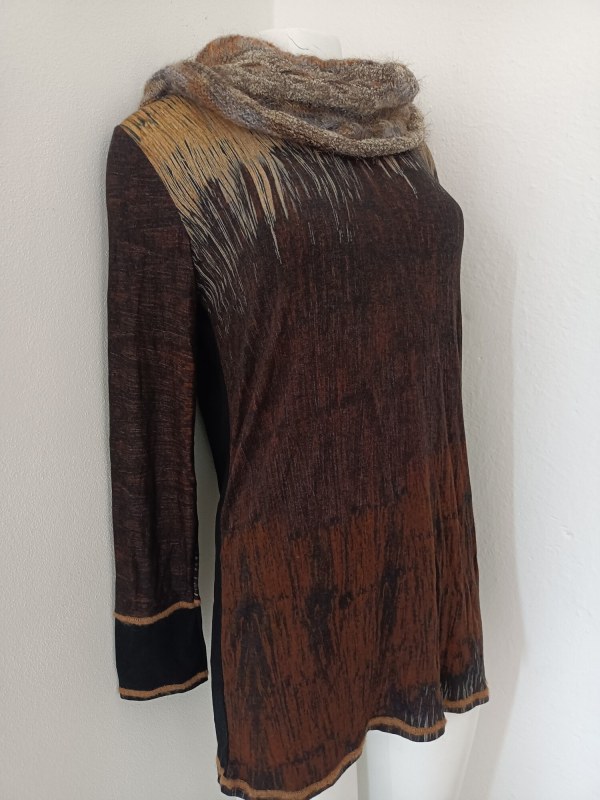 Dámský elegantní svetr R3387 - Roberto Naldi - Dámské oblečení svetry
