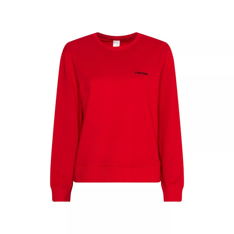 Dámský svetr 000QS7043E-XAT červený - Calvin Klein - Dámské oblečení svetry