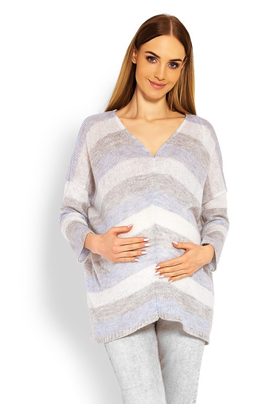 Těhotenský svetr model 114522 PeeKaBoo - svetry