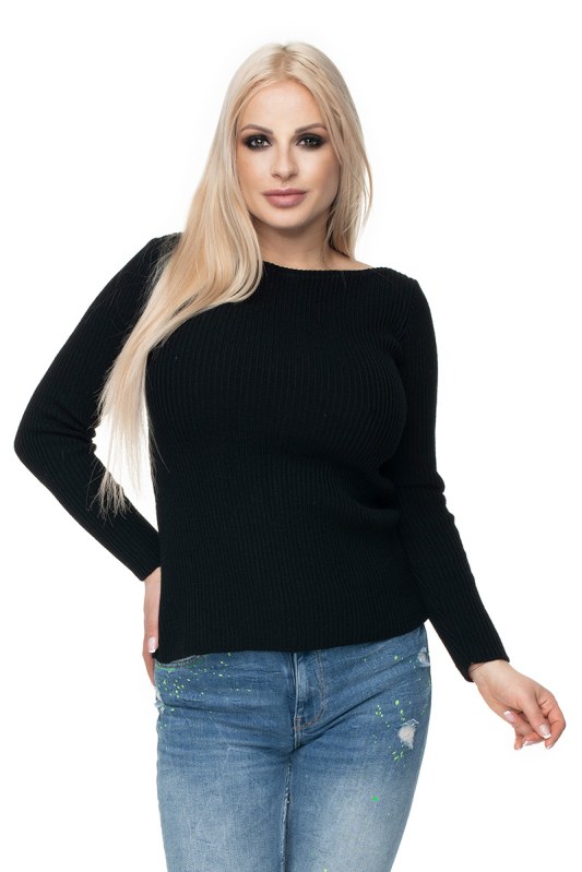 Svetr s žebrovanou strukturou model 131607 PeeKaBoo