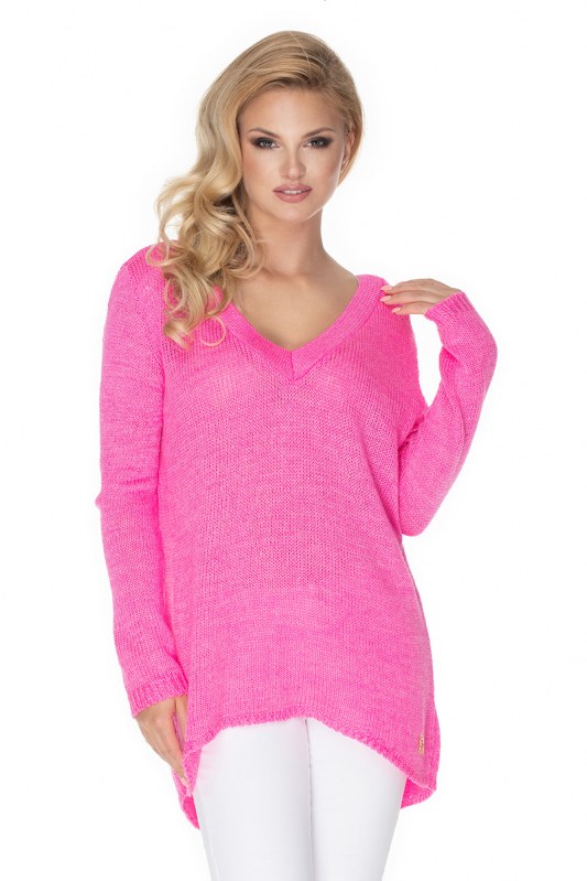 Svetr oversize model 135308 PeeKaBoo - Dámské oblečení svetry