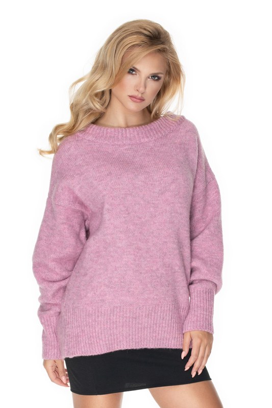 Svetr oversize model 135319 PeeKaBoo - Dámské oblečení svetry