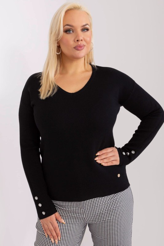 Svetr plus size model 190087 Factory Price - Dámské oblečení svetry