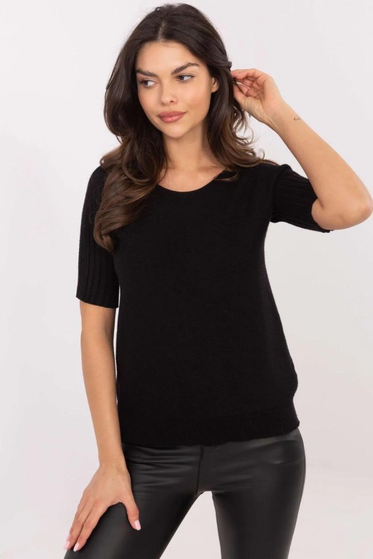 Svetr s krátkým rukávem model 203805 Italy Moda - Dámské oblečení svetry