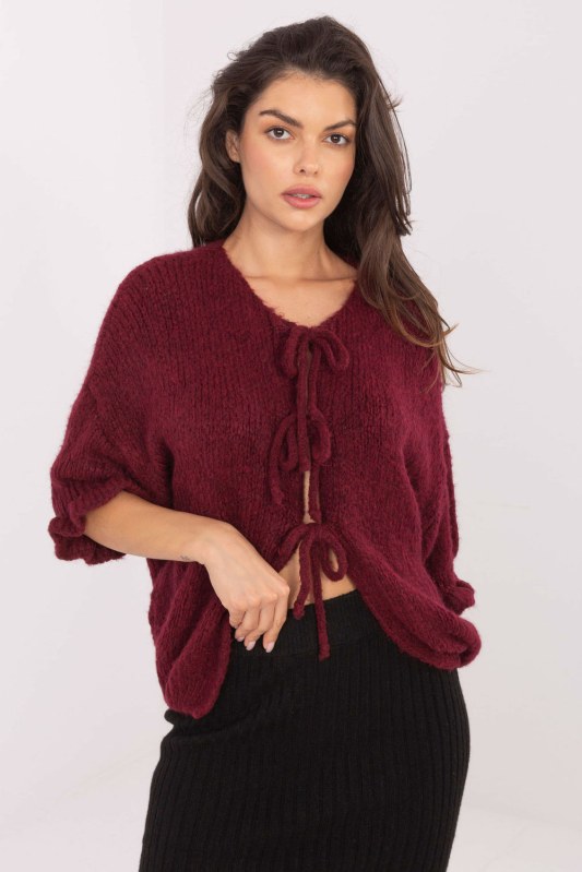 Svetr na zapínání model 216109 Italy Moda