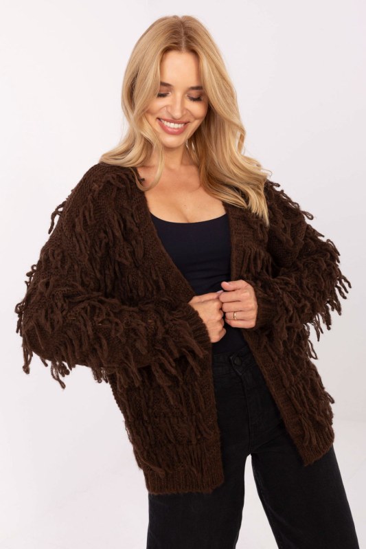 Svetr na zapínání model 216699 Rue Paris - Dámské oblečení svetry