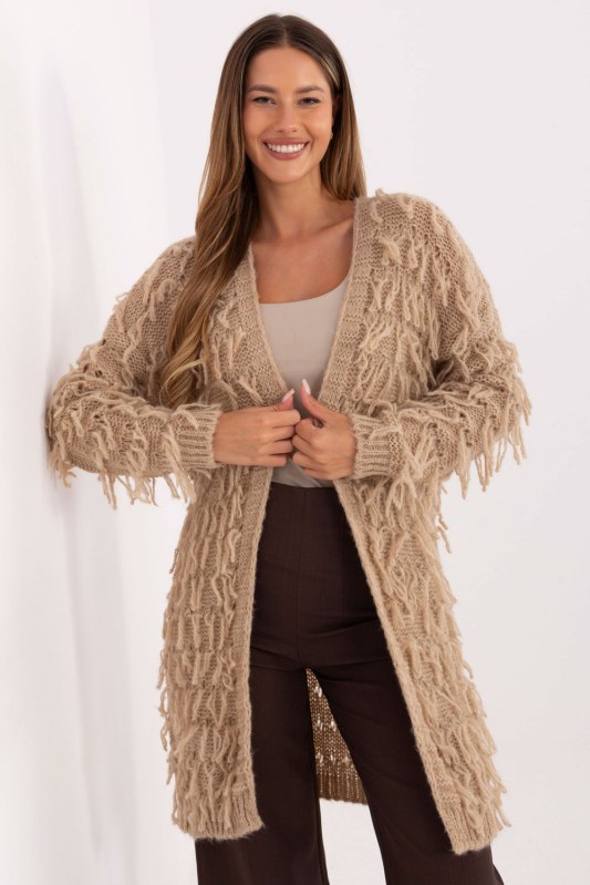 Svetr na zapínání model 217054 Rue Paris - Dámské oblečení svetry