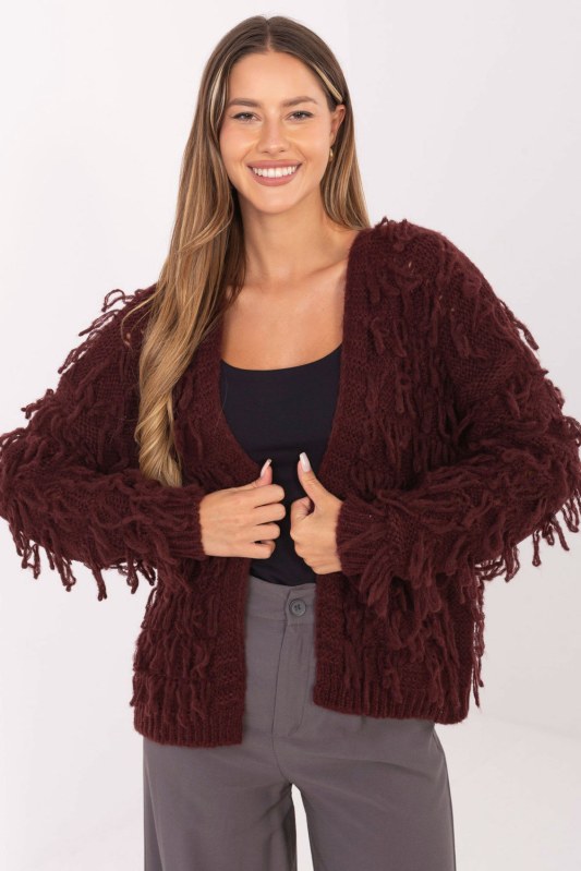 Svetr na zapínání model 217061 Rue Paris - Dámské oblečení svetry