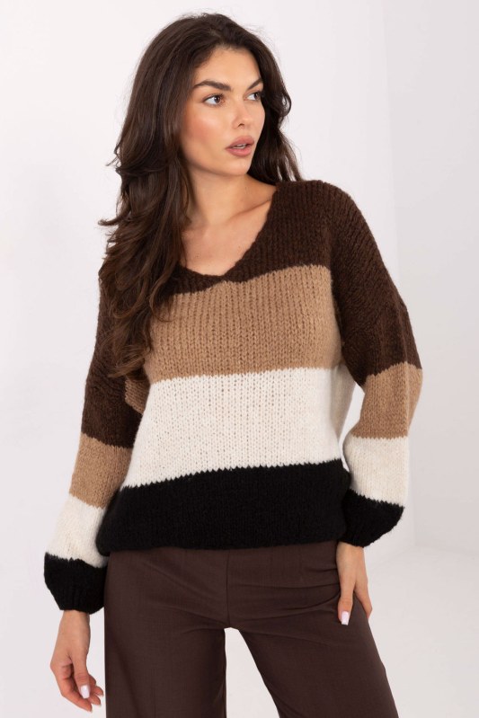 Svetr s proužky model 217971 Rue Paris