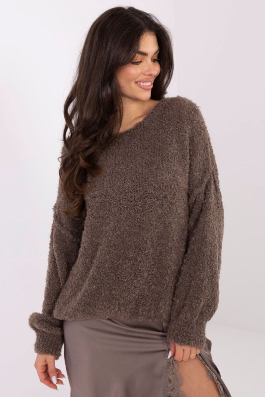 Svetr s dlouhým rukávem model 223181 Italy Moda