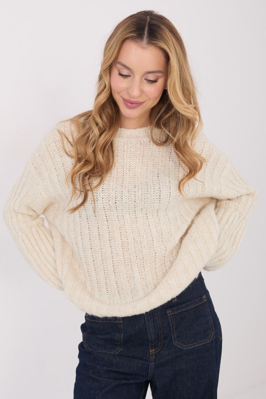Svetr s proužky model 223410 Italy Moda