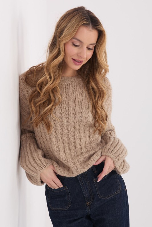 Svetr s proužky model 223414 Italy Moda