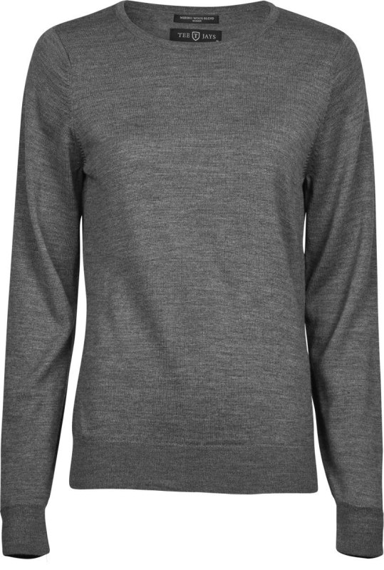 Tee Jays TJ 6006 Dámský svetr 18.6006 grey melange