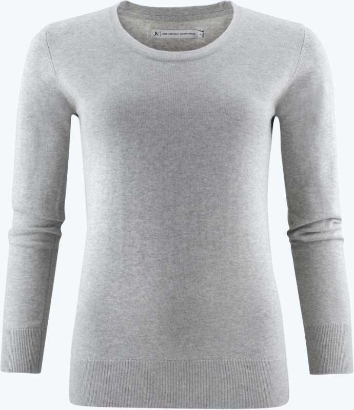James Harvest Ashland U Women Dámský svetr 62.2509 grey melange