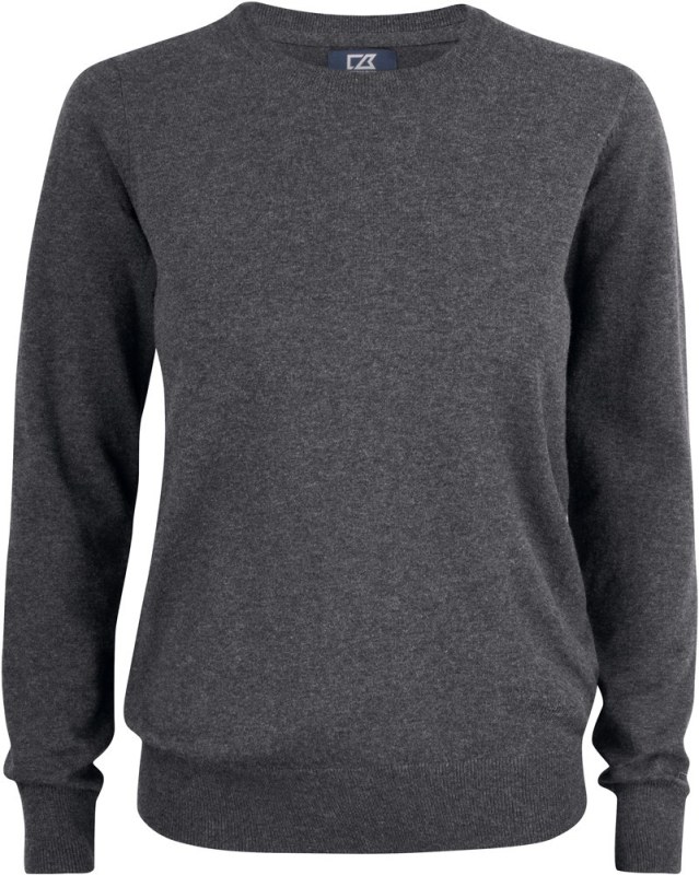 Cutter & Buck Oakville Women Dámský pletený svetr 68.5417 anthracite melange