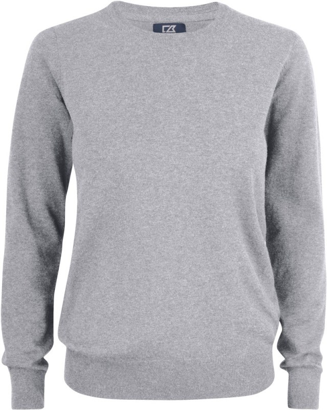 Cutter & Buck Oakville Women Dámský pletený svetr 68.5417 grey melange