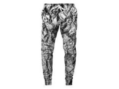 Unisex tepláky AFD266 šedé se vzorem - Aloha from Deer