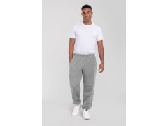 Fruit of the Loom Iconic Premium Elasticated Cuff Jog Pants Tepláky z těžké bavlny 16.4056 athletic heather