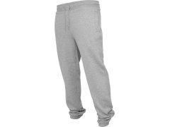 Build your Brand BY 014 Tepláky z těžké bavlny 56.0014 heather grey