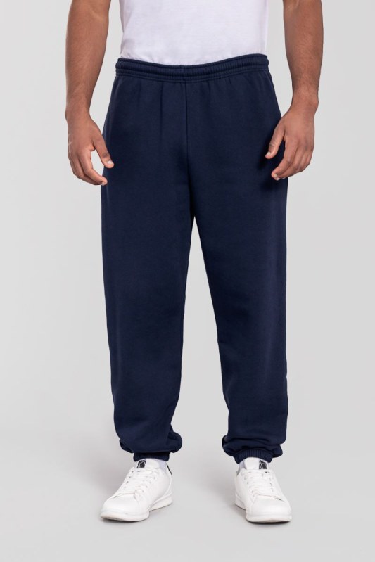 Fruit of the Loom Iconic Premium Elasticated Cuff Jog Pants Tepláky z těžké bavlny 16.4056 deep navy