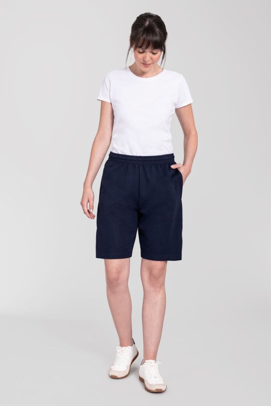 Fruit of the Loom Iconic 250 Shorts Teplákové kraťasy 16.4066 deep navy - Dámské oblečení tepláky